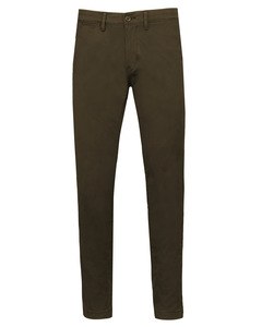 Kariban K748 - Pantalón chino premium Washed Olive