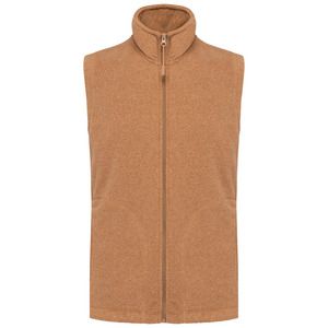 Kariban K913 - LUCA - CHALECO MICROPOLAR Camel Heather