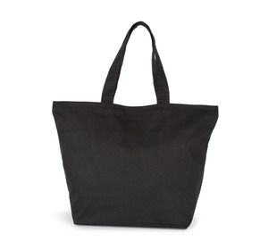 Kimood KI0295 - Bolsas de compras de fuelle, disponibles en distintos tamaños Black