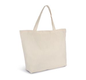 Kimood KI0292 - Bolsa de compras extragrande de algodón Naturales