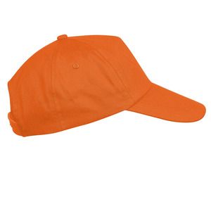 K-up KP041 - FIRST KIDS - GORRA PARA NIÑO 5 PANELES Naranja