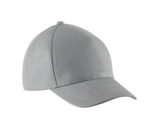 K-up KP149 - GORRA DE ALGODÓN PARA NIÑO - 5 PANELES Gris claro