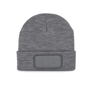 K-up KP894 - Gorro con parche y forro Thinsulate Oxford Grey