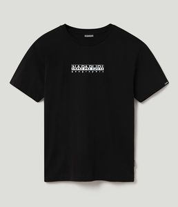 NAPAPIJRI NP0A4GDR - Camiseta de manga corta S-Box Black