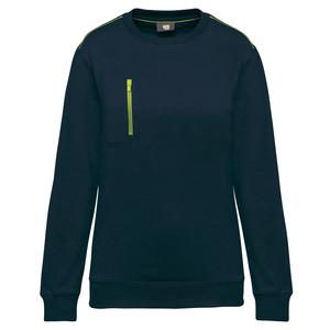 WK. Designed To Work WK403 - Sudadera DayToDay con bolsillo a zip contraste - Unisex