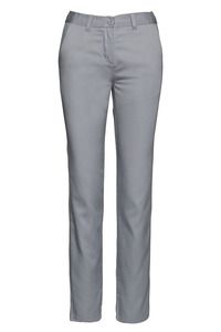 WK. Designed To Work WK739 - Pantalón DayToDay mujer Plata