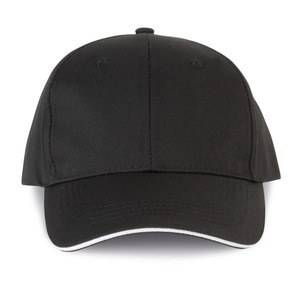 WK. Designed To Work WKP145 - Gorra sandwich contrastado 6 paneles - Certificado Oeko-Tex