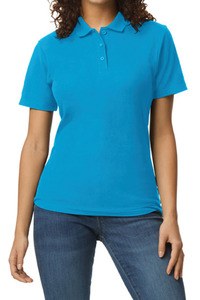 Gildan GI64800L - Polo Sofstyle Doble Piqué mujer Sapphire