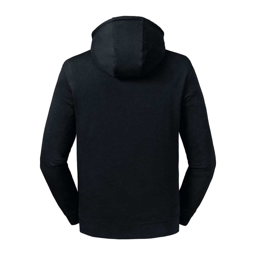 Russell RU209M - Sudadera Pure Organic capucha y cuello alto