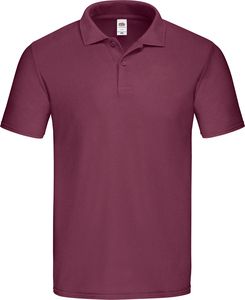 Fruit of the Loom SC63050 - POLO ORIGINAL HOMBRE Burgundy