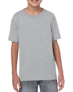 Gildan GIL5000B - Camiseta Ss de algodón pesado para niños Sports Grey