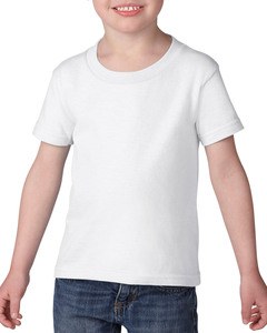 Gildan GIL5100P - Camiseta SS de algodón pesado para niños pequeños Blanco