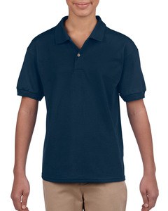 Gildan GIL8800B - Polo Dryblend Jersey SS para niños Marina