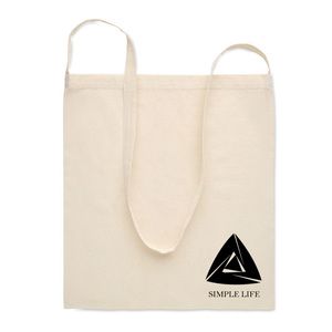 GiftRetail MO6716 - NINTA Bolsa de algodón 140 gr/m² Beige