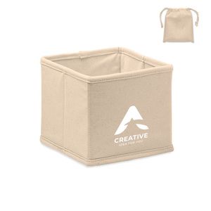 GiftRetail MO6721 - KIN Caja almacenar peq. 220 gr/m² Beige