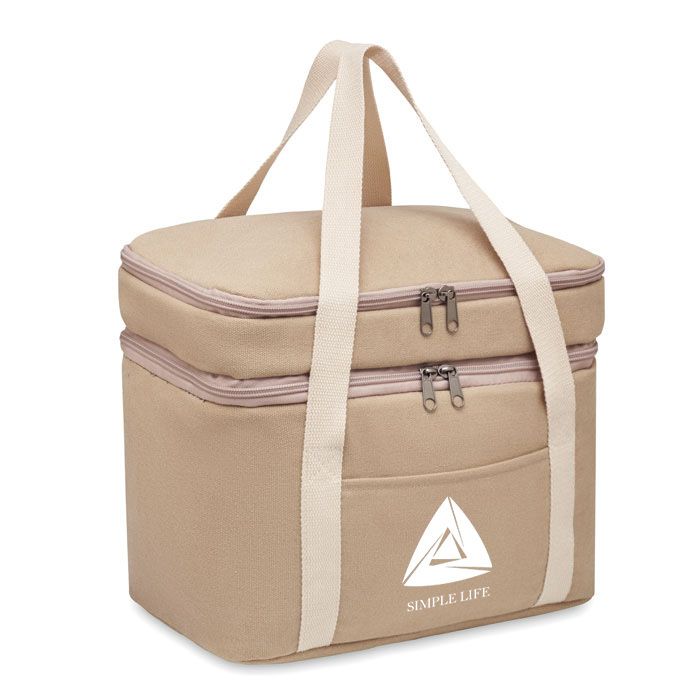 GiftRetail MO6868 - KECIL TOP Bolsa nevera canvas 320 gr/m²