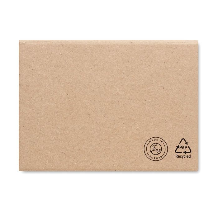 GiftRetail MO6913 - MEUI Bloc de notas papel reciclado
