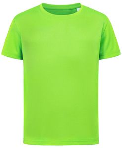 Stedman STE8170 - Camiseta interlock active-dry ss para niños Kiwi