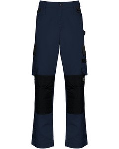 WK. Designed To Work WK742 - Pantalón de trabajo bicolor hombre Navy / Black