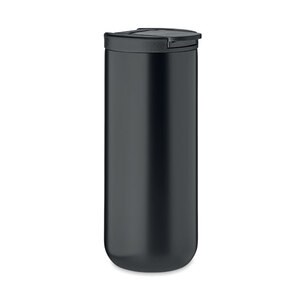 GiftRetail MO2112 - REDU Taza viaje doble pared 330ml Negro