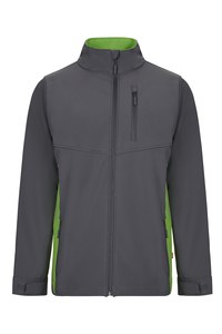 Velilla 106004 - SOFT SHELL BICOLOR GREY/LIME GREEN