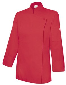 Velilla 405203TC - CHAQUETA COCINA ML MUJER Coral Red