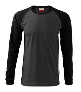 Malfini 130 - Camiseta de la calle LS ebony gray