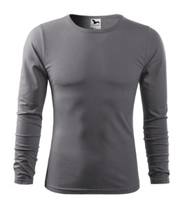Malfini 119 - Camiseta Fit-T LS Gents steel gray