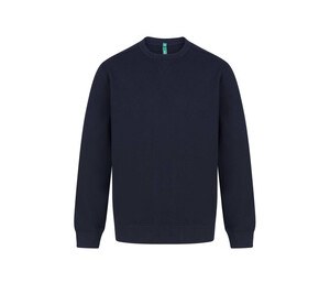 HENBURY HY840 - UNISEX SUSTAINABLE SWEATSHIRT Azul marino