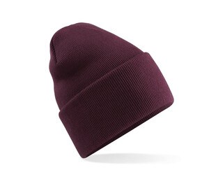 BEECHFIELD BF40R - ORIGINAL DEEP CUFFED BEANIE Burgundy