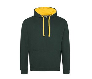 AWDIS JH003 - Sudadera con capucha en contraste