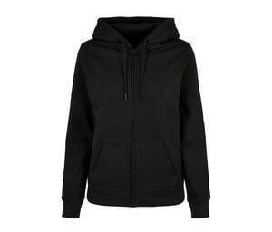 BUILD YOUR BRAND BYB009 - LADIES BASIC ZIP HOODY