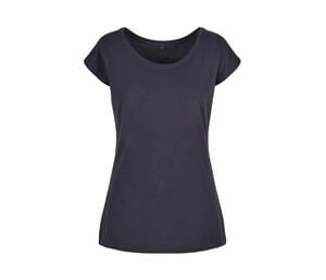 BUILD YOUR BRAND BYB013 - LADIES WIDE NECK TEE