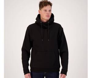 STARWORLD SW245 - ORGANIC COTTON UNISEX HOODIE Negro profundo