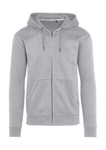 SG Signature SGS290 - Sudadera capucha cremallera sin etiquetas Unisex Light Oxford