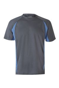 Velilla 105501 - CAMISETA TÉCNICA BICOLOR Grey / Sky Blue