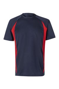 Velilla 105501 - CAMISETA TÉCNICA BICOLOR Navy Blue/Red