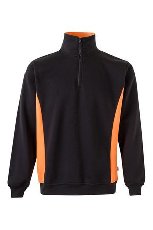 Velilla 105704 - SUDADERA BICOLOR CREMALLERA