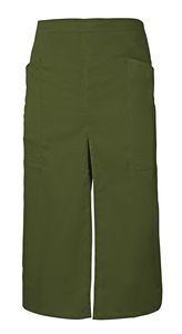 Velilla 404209 - DELANTAL LARGO Khaki Green