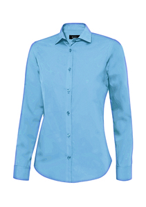 Velilla 405011 - CAMISA ML MUJER Azul cielo