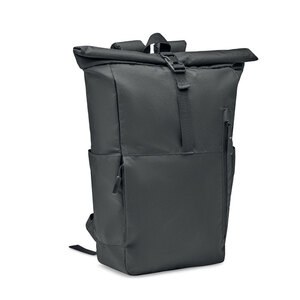 GiftRetail MO2051 - VALLEY ROLLPACK Mochila rolltop RPET 300D Negro