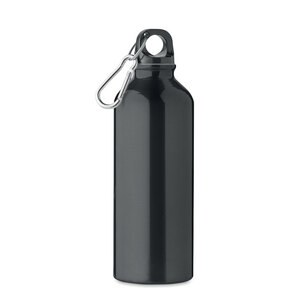 GiftRetail MO2062 - REMOSS Botella aluminio recicl. 500 ml Negro