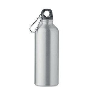 GiftRetail MO2062 - REMOSS Botella aluminio recicl. 500 ml matt silver