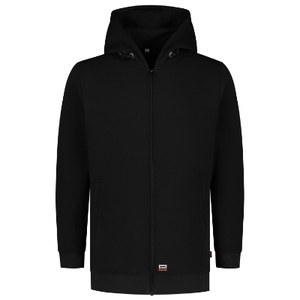 Tricorp T44 - Hooded Sweat Jacket Washable 60°C Negro