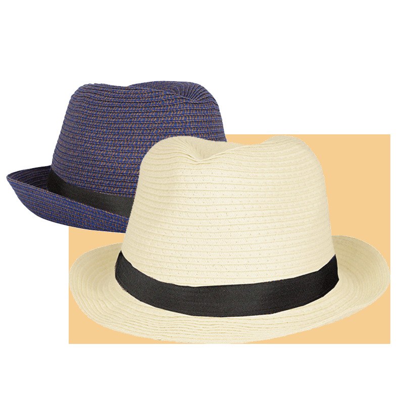 EgotierPro 29533 - Sombrero de paja flexible talla única PANAMA