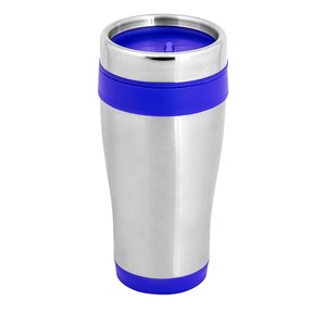 EgotierPro 37062 - Vaso Térmico Acero Inoxidable 450ml Polipropileno GLACIAR