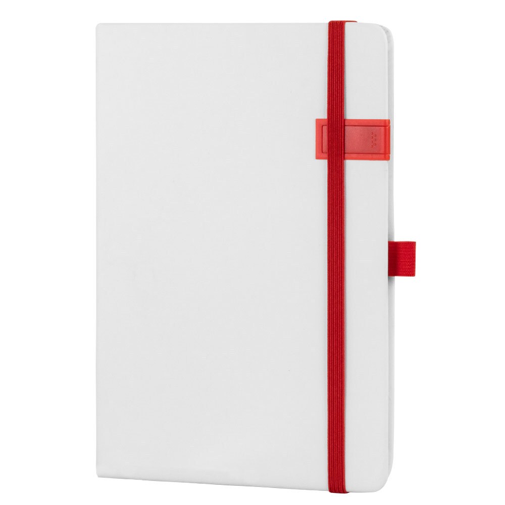 EgotierPro 38509 - Cuaderno A5 PU con banda elástica, marcador y USB 16 GB STOCKER