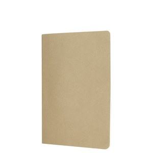 EgotierPro 39509 - Cuaderno de Papel y Cartón, 30 Hojas Rayadas Crema PARTNER Naturales