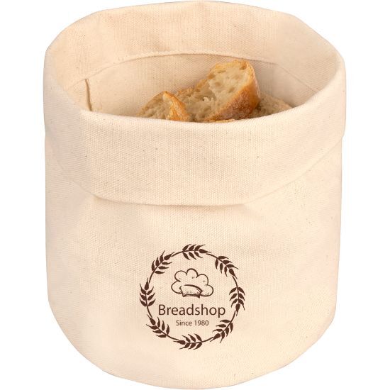 EgotierPro 50023 - Cesta de Pan 100% Algodón 220gr BAGUETTE