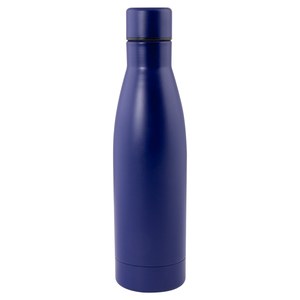 EgotierPro 50545 - Botella Acero Inoxidable 304 Doble Pared 500ml MILKSHAKE Azul